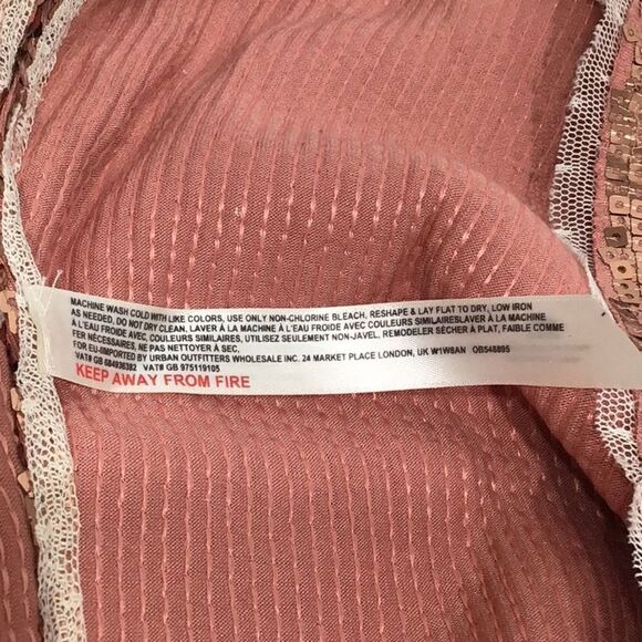 Intimately Free People Rose Gold Sequin Party Tank - Picture 10 of 11